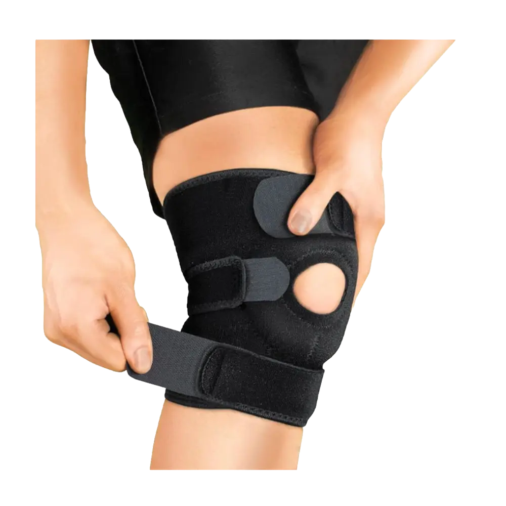 SCR neoprene with black nylon fabric for professional orthopedic braces