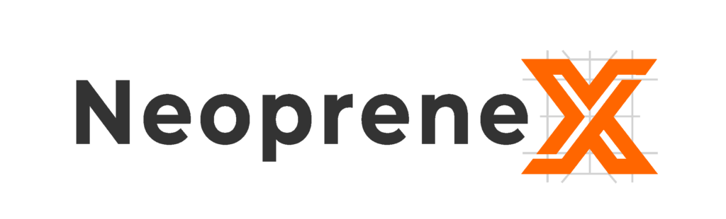 NeopreneX official logo - Professional neoprene fabric supplier with 20 years of manufacturing experience.