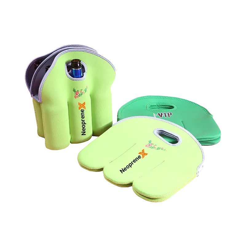 Custom NeopreneX neoprene can coolers and bottle sleeves for promotional branding.