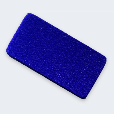 Functional Velcro-compatible loop fabric laminated to neoprene, serving as a universal attachment surface and soft insulating lining for medical braces and wetsuits.