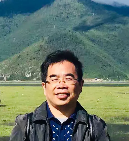 National Registered ISO Lead Auditor measuring 3mm polyester neoprene fabric thickness at NeopreneX factory.