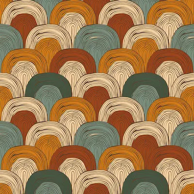 Boho Rainbows stylish neoprene drink koozie for personalized gifts