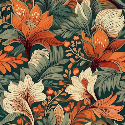 Vintage Indian Block Print neoprene drink koozie for floral shops