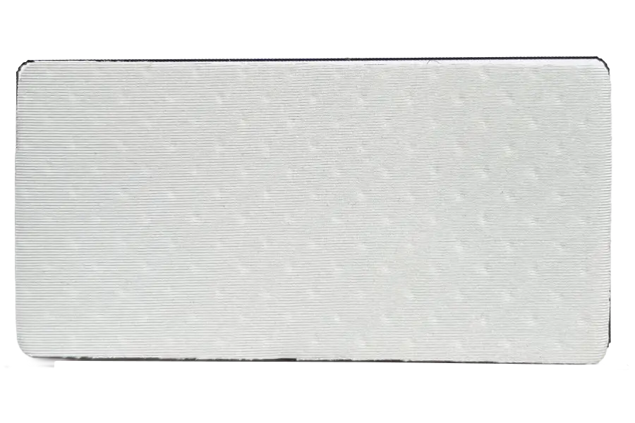 A technical view of inner perforated neoprene fabric showing subtle pinholes for hidden ventilation in medical braces and high-end apparel.