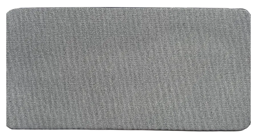 Grey inner cell coated neoprene sheet providing a low-friction surface for easy-entry and skin-contact comfort in professional gear.