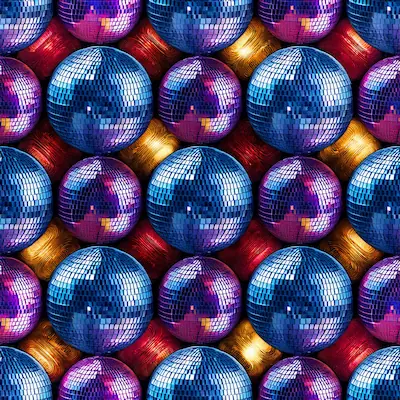 Disco Reflection photorealistic neoprene koozies for club promotions