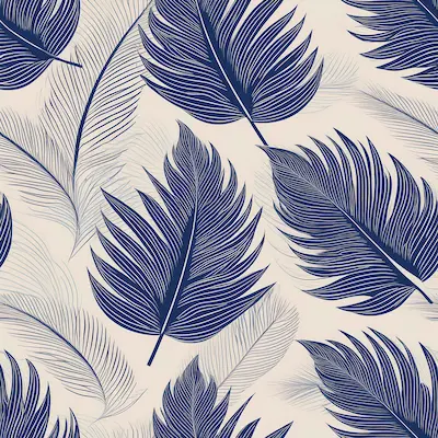 Magnetic 12cm coffee sleeve - Line palm bohemian pattern for universal fit